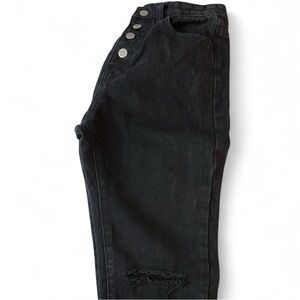 Princess Polly Black High Rise Jeans